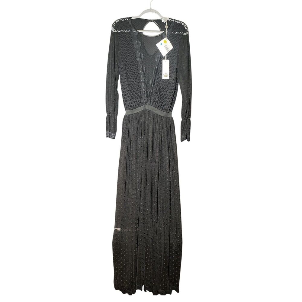 Gil Santucci Women's Black Top Size 46 NWT